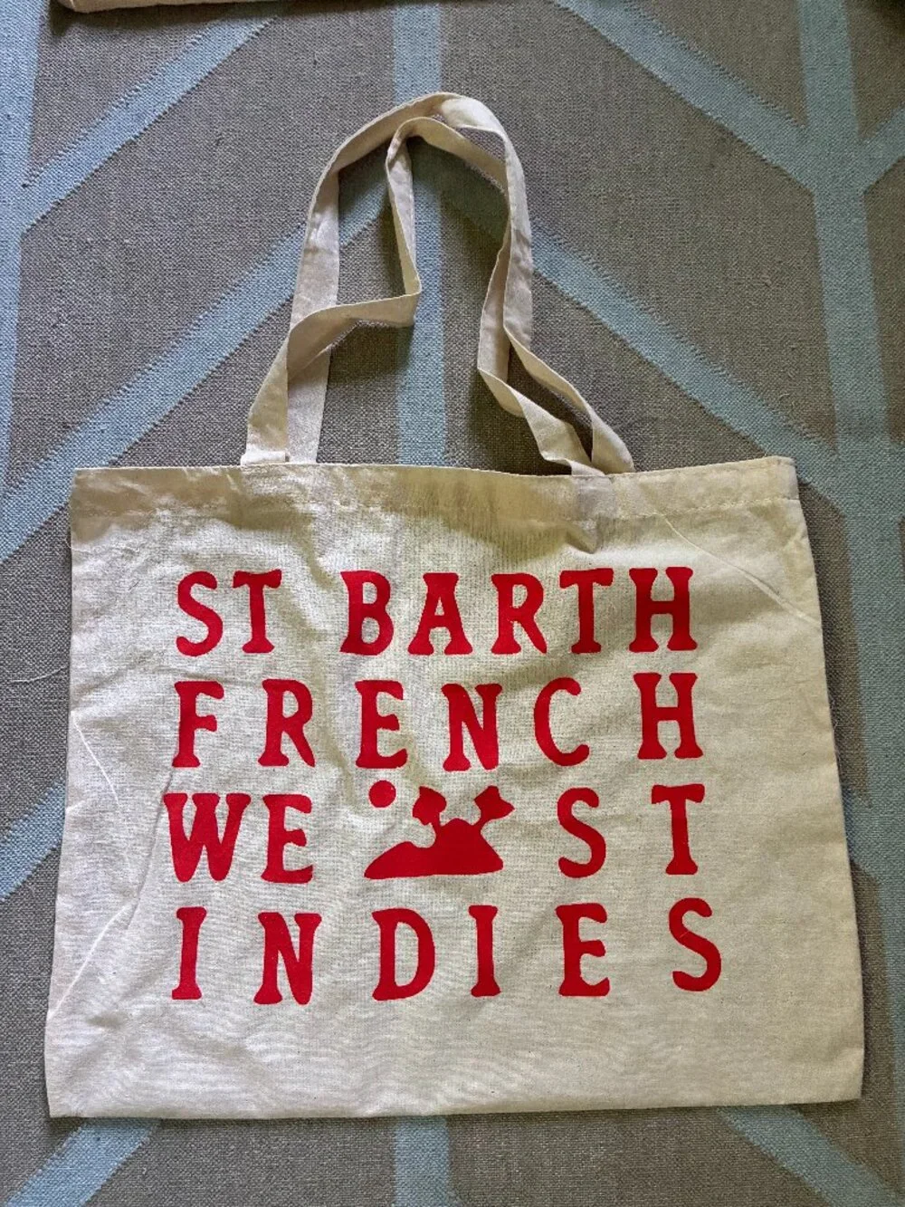 4 Pati de St. Barth St Barth French West Indies Shopping Tote Bags